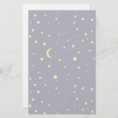 Sterrennacht Briefpapier (Voorkant / Achterkant)