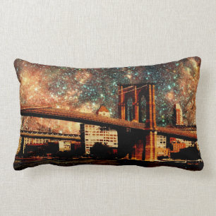 Sterrennacht Brooklyn Bridge Pillow Kussen