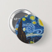 Sterrennacht Button (Voorkant /achterkant)