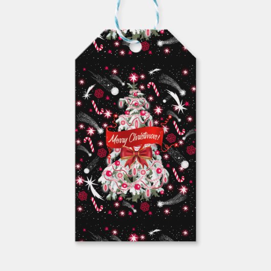 Sterrennacht Cadeaulabel (Voorkant)