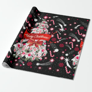 Sterrennacht Cadeaupapier