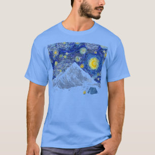 Sterrennacht Camping Scene T-shirt