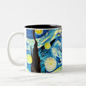 Sterrennacht Cat - Tweetonige Mok (Links)