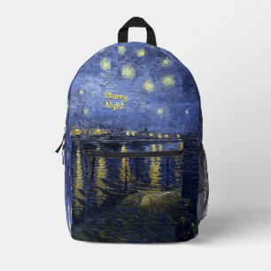Sterrennacht door van Gogh Rugzak w/out jouw tekst