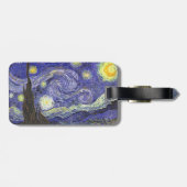Sterrennacht door Vincent van Gogh Bagagelabel (Achterkant horizontaal)