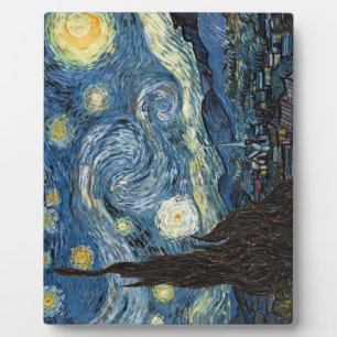 Sterrennacht door Vincent Van Gogh Fotoplaat
