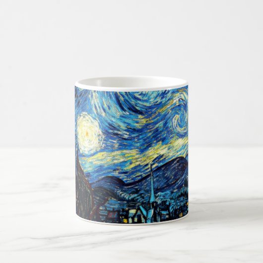 Sterrennacht door Vincent van Gogh Koffiemok (Center)