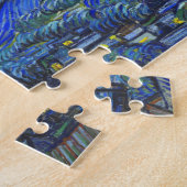 Sterrennacht door Vincent van Gogh Legpuzzel (Zijkant)