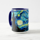 Sterrennacht door Vincent van Gogh Mok (Voorkant links)
