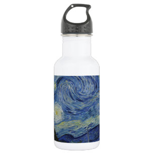 Sterrennacht door Vincent Van Gogh Waterfles
