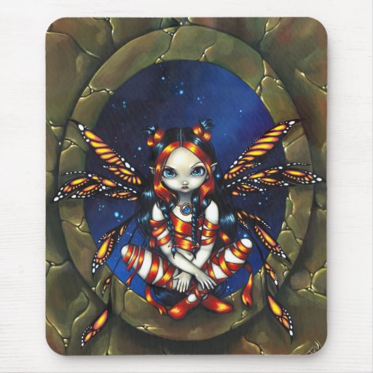 "Sterrennacht Fairy" Mousepad Muismat (Voorkant)