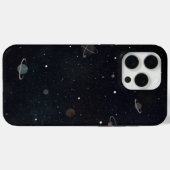 Sterrennacht Galaxy iPhone Case (Achterkant (horizontaal))