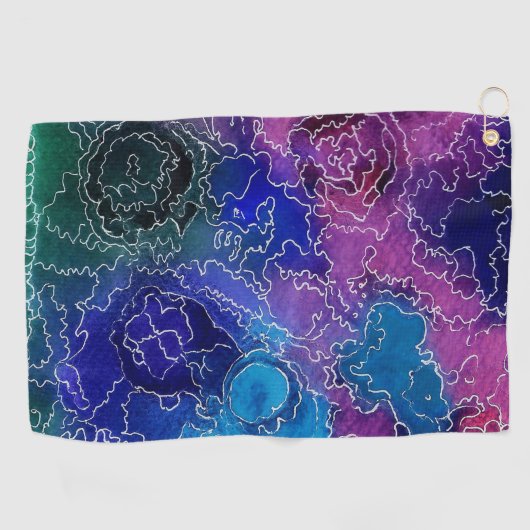 Sterrennacht Golfhanddoek (Horizontaal)