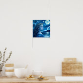 Sterrennacht 🌌 - Grieks Godin Fantasie Poster #12 (Keuken)