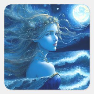 Sterrennacht 🌌 - Grieks Godin Fantasy Sticker #4
