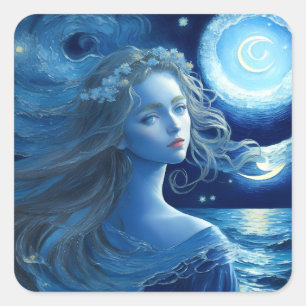 Sterrennacht 🌌 Grieks Godin Fantasy Stickers #2