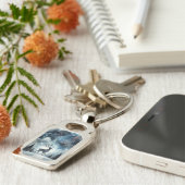 Sterrennacht Hert Sleutelhanger (Zijkant)