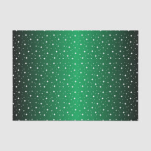 Sterrennacht in Shiny Green Tissuepapier