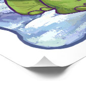 Sterrennacht Kerstmis Perfect Poster (Hoek)