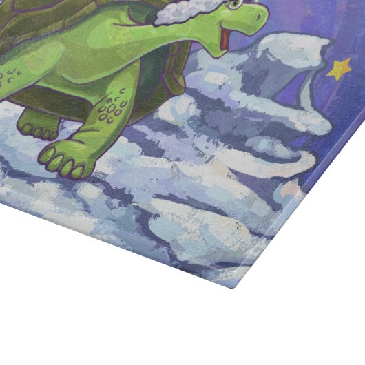 Sterrennacht Kerstmis Snijplank (Hoek)