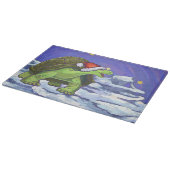 Sterrennacht Kerstmis Snijplank (Hoek)