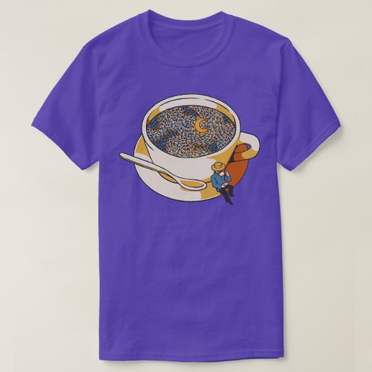 Sterrennacht Koffie door Tobe Fonseca T-shirt (Design voorkant)