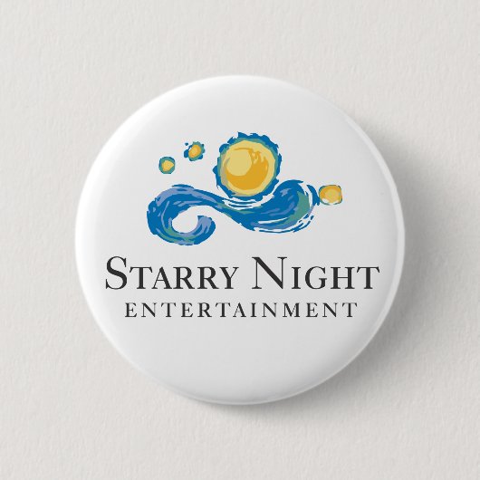 Sterrennacht Logo Button (Voorkant)