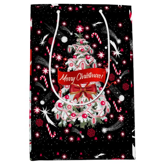 Sterrennacht Medium Cadeauzakje (Voorkant)