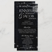 Sterrennacht met Moon Programma (Voorkant / Achterkant)