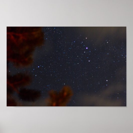 Sterrennacht Michigan Poster (Voorkant)