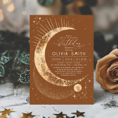 Sterrennacht Moon Mystiek Hemelvaart Verjaardag Kaart