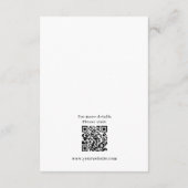 Sterrennacht Moonlight Wedding Enclosure Kaarten (Achterkant)