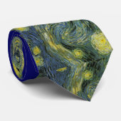Sterrennacht Necktie Stropdas (Opgerold)