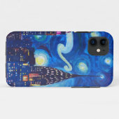 Sterrennacht New York Case-Mate iPhone Case (Achterkant (horizontaal))