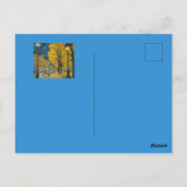 Sterrennacht op Andrássy Avenue, Boedapest Briefkaart (Achterkant)