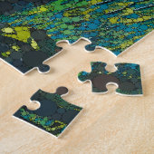 Sterrennacht Over de Rhône door After Van Gogh Legpuzzel (Zijkant)