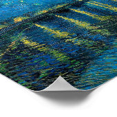 Sterrennacht over de Rhône | Vincent van Gogh Poster (Hoek)