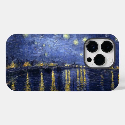 Sterrennacht over de Rijn Case-Mate iPhone Case (Achterkant (horizontaal))