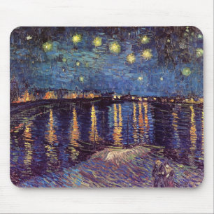 Sterrennacht over de Rijn - Van Gogh Muismat