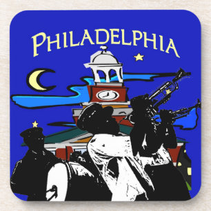Sterrennacht Philadelphia Band Onderzetter