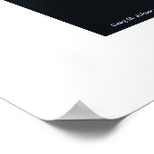 Sterrennacht Poster (Hoek)