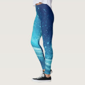 Sterrennacht Sky: Blauwe Leggings (Links)