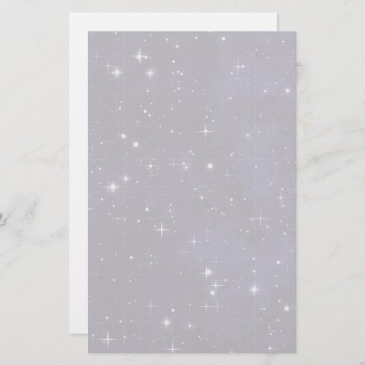 Sterrennacht Sky Grid Briefpapier (Voorkant / Achterkant)