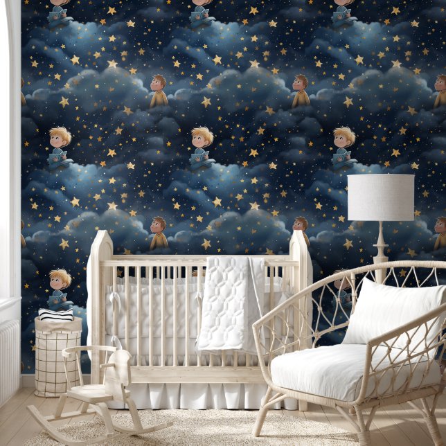 Sterrennacht Sky Stars Behang (Kinderen)