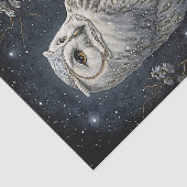 Sterrennacht Snow Owl Tissuepapier (Detail)
