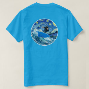 Sterrennacht Surfer T-shirt