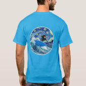 Sterrennacht Surfer T-shirt (Achterkant)