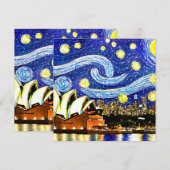 Sterrennacht Sydney Australia Opera House (Voorkant / Achterkant)