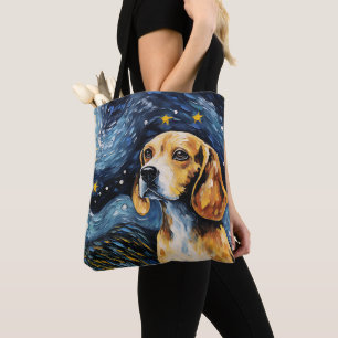 STERRENNACHT THEMA BEAGLE DOG DRAAGTAS
