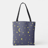 Sterrennacht Tote Bag (Achterkant)
